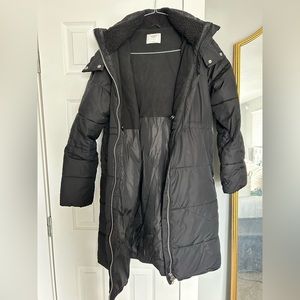 Maternity winter coat